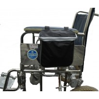 Wheelchair armrest bag
